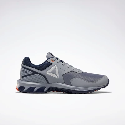 Reebok Ridgerider Trail 4.0 Men's Trail Running Shoes Grey/Navy/Orange/Silver | PH780XG