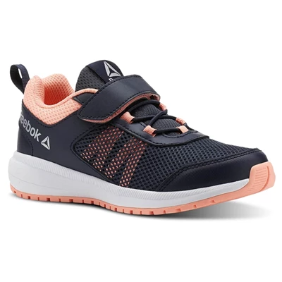 Reebok Road Supreme ALT Kids' Running Shoes Navy / Pink / Silver | PH432CY