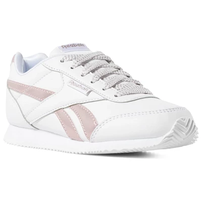 Reebok Royal Classic Jog 2 Kids' Sneakers White / Pink | PH948ML