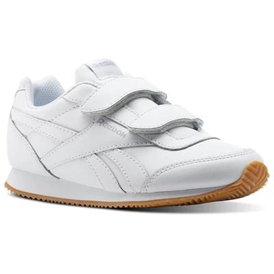 Reebok Royal Classic Jogger Kids' Sneakers White / Grey | PH029ZC