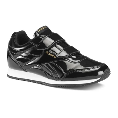 Reebok Royal Classic Jogger Kids' Sneakers Black / Gold | PH148TV