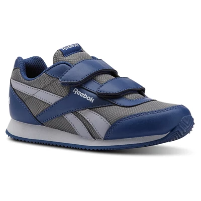 Reebok Royal Classic Jogger Kids' Sneakers Blue / Grey | PH648VL