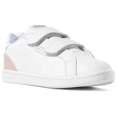 Reebok Royal Complete Clean 2V Kids' Sneakers White / Pink | PH530BN