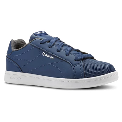 Reebok Royal Complete Clean Kids' Sneakers Blue / White | PH396BD