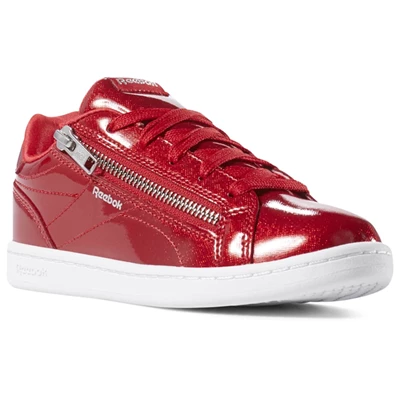 Reebok Royal Complete Clean Zip Kids' Sneakers Red / White | PH294HE