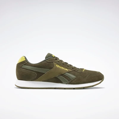 Reebok Royal Glide Men's Classics Green/Yellow/White | PH538RE