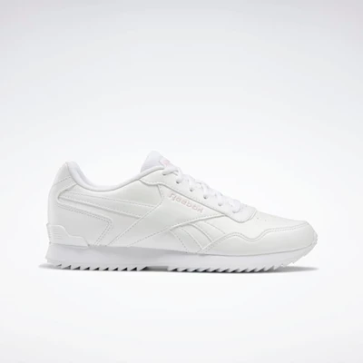 Reebok Royal Glide Ripple Clip Women's Classics White/Pink/White | PH360DK