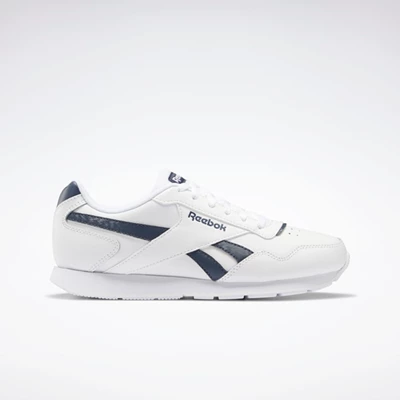 Reebok Royal Glide Women's Classics White/Indigo/White | PH263VO