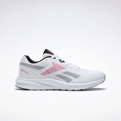 Reebok Runner 4.0 Women's Running Shoes White/Black/Pink | PH741BD