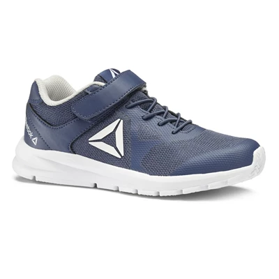 Reebok Rush Runner Kids' Running Shoes Blue / Grey / White | PH684ZY