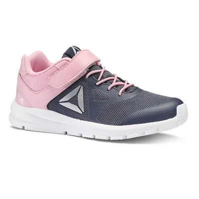 Reebok Rush Runner Kids' Running Shoes Navy / Pink | PH367OJ