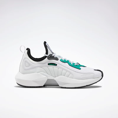 Reebok Sole Fury 00 Women's Running Shoes White/Black/Turquoise | PH637QB