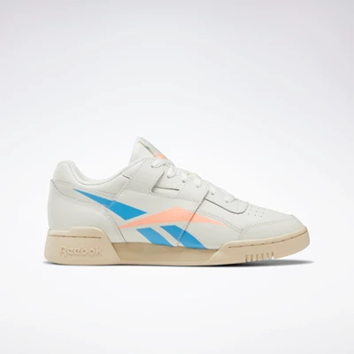 Reebok Workout Lo Plus Women's Classics Blue/Orange | PH159WH