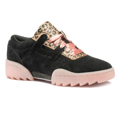 Reebok Workout Ripple OG 3AM Women's Classics Black/Pink | PH398UX