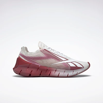 Reebok Zig 3D Storm Women's Running Shoes White/Red | PH803JC