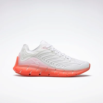 Reebok Zig Kinetica Women's Classics White/White/Pink | PH562FH