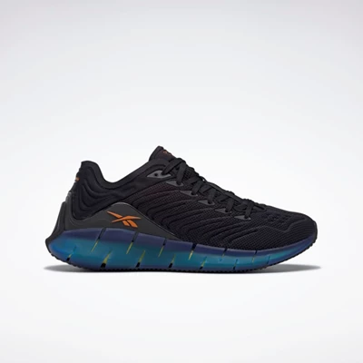 Reebok Zig Kinetica Women's Running Shoes Black/Blue | PH846WU